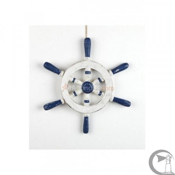 Rueda de timon decorativa 35,50 cm 