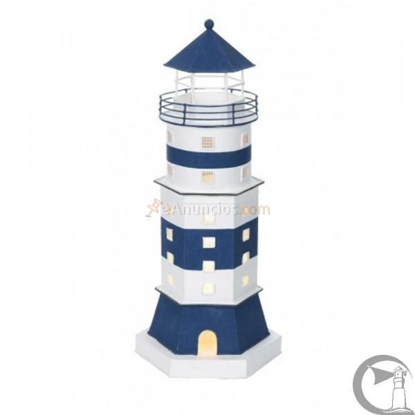 Faro lampara hexagonal alto 43 cm