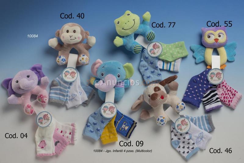 Set de calcetines con sonajero Ref.10084