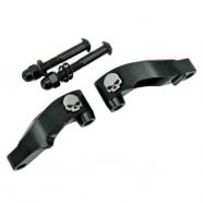 EXTENSORES ESPEJOS NEGROS CALAVERAS HARLEY DAVIDSON