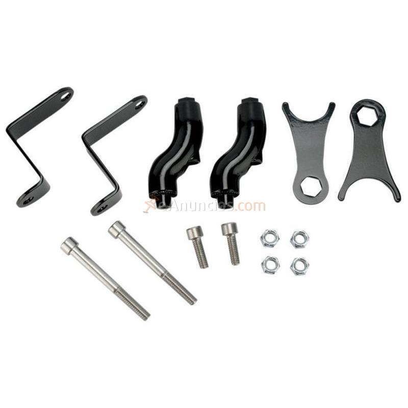 SOPORTE NEGRO ANTIROTACION PLATAFORMAS KURYAKYN HARLEY DAVIDSON 00-07