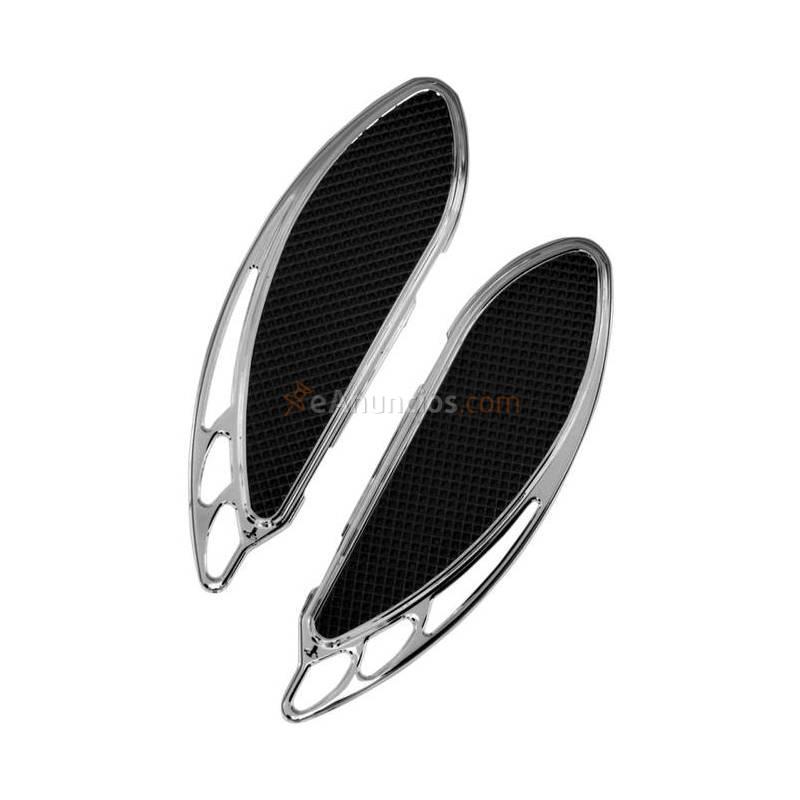 PLATAFORMAS CROMADAS PASAJERO ELITE VELOCITY HARLEY DAVIDSON TOURING 84-17 y SOFTAIL 86-17