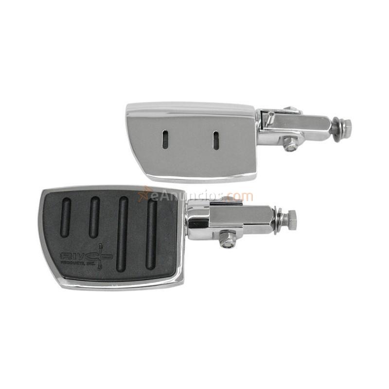 PLATAFORMAS XL CROMADAS ABATIBLES RIVCO HARLEY DAVIDSON