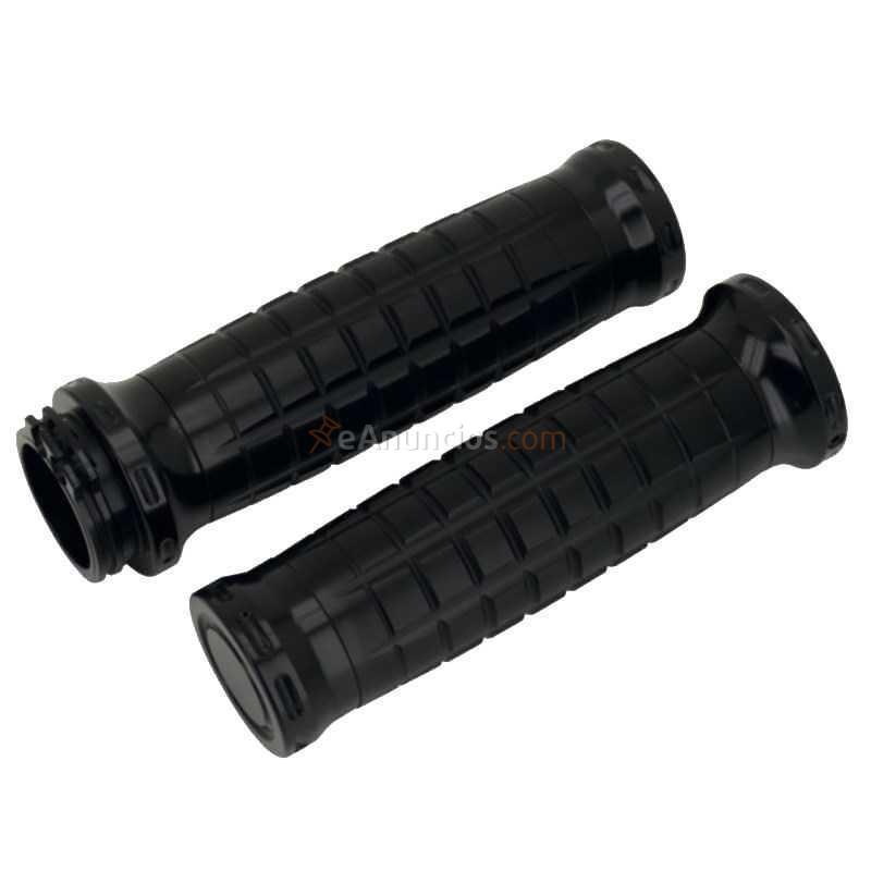 PUÑOS OTTO DI CUORI NEGRO ANONIZADO HARLEY DAVIDSON TOURING 08-UP