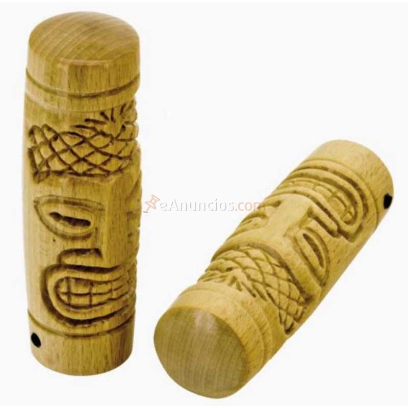 PUÑOS MADERA TIKI 1
