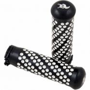 PUÑOS KENS FACTORY SPIRAL NEGRO HARLEY DAVIDSON 84-17