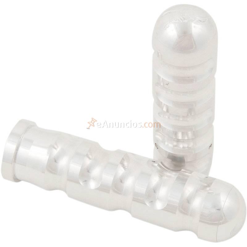 PUÑOS NEO-FUSION SPIRAL PULIDOS HARLEY DAVIDSON 84-17