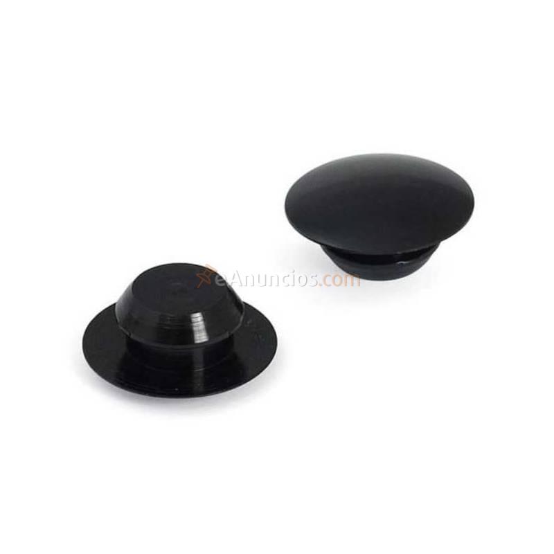 TAPONES EMBELLECEDORES NEGROS PARA PUÑOS DE 22 MM