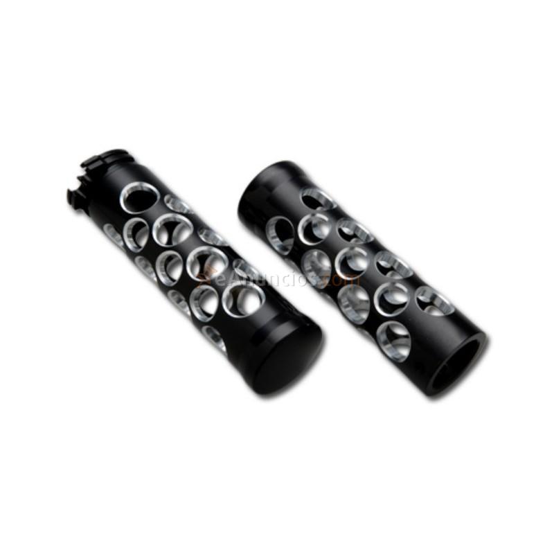 PUÑOS ARLEN NESS ROUND HOLE NEGRO PARA HD TOURING 08-12