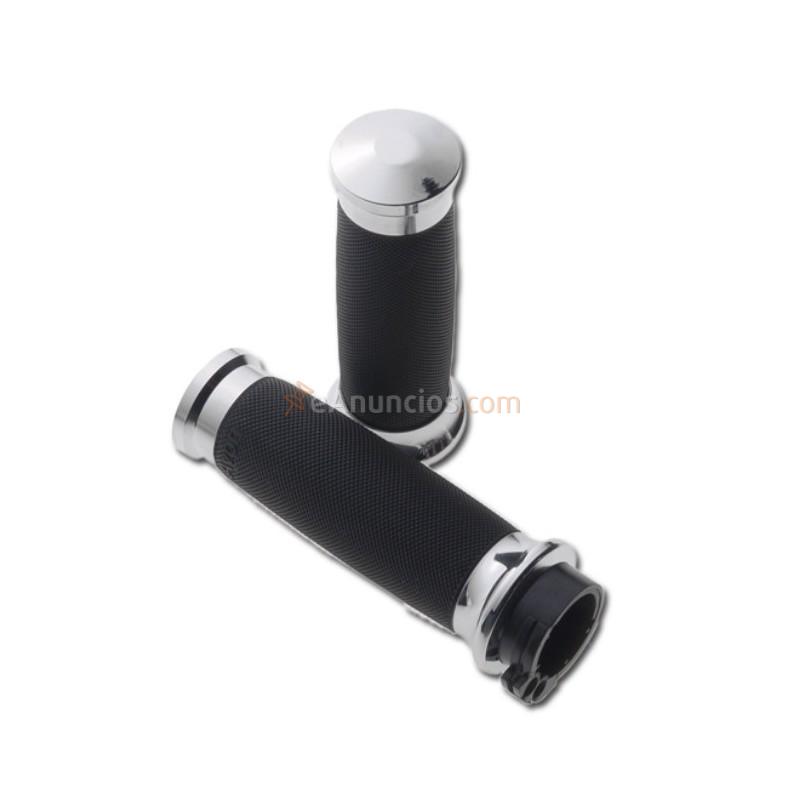 PUÑOS AVON MOLDEADO CON ASISTENCIA CROMO PARA HD TOURING 08-12