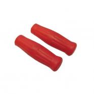 PUÑOS VINTAGE STYLE RED 25MM.