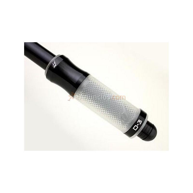 PUÑOS D-3 22 MM. BLACK-CLEAR