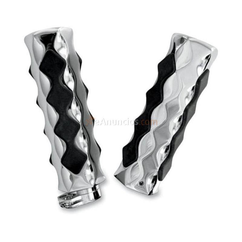 PUÑOS 25MM HEX COMFORT GRIPS CHROME CONFORT