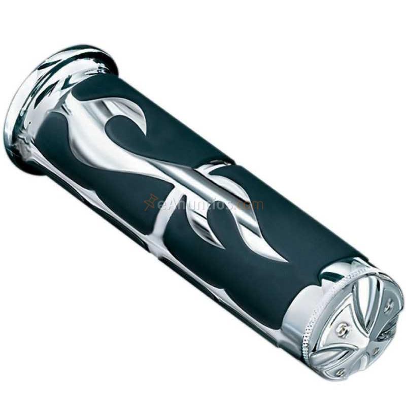 PUÑOS KURYAKYN ISO-FLAME HARLEY DAVIDSON 25.4mm