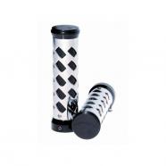 Puños en aluminio negro anodizado 25.4mm