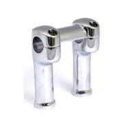 TORRETAS GRADY CROMADAS 5 HARLEY DAVIDSON PARA MANILLARES DE 1 14