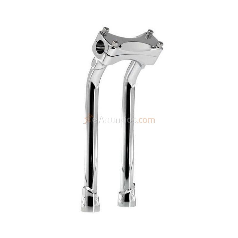 TORRETAS BILTWELL MURDOCK CON RETROCESO CROMADA 12 HARLEY DAVIDSON