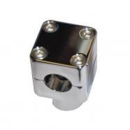 TORRETAS CHUBBY 2 CHROME HARLEY DAVIDSON FXST,FLSTS,FLSTSB.