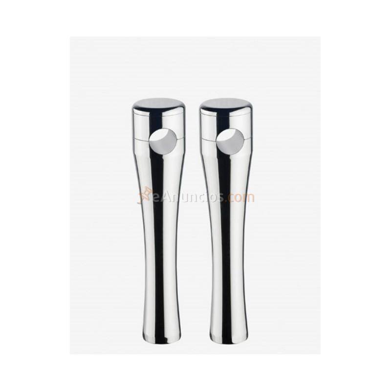 TORRETAS CUSTOM CHROME SMOOTH 10 CROMADAS
