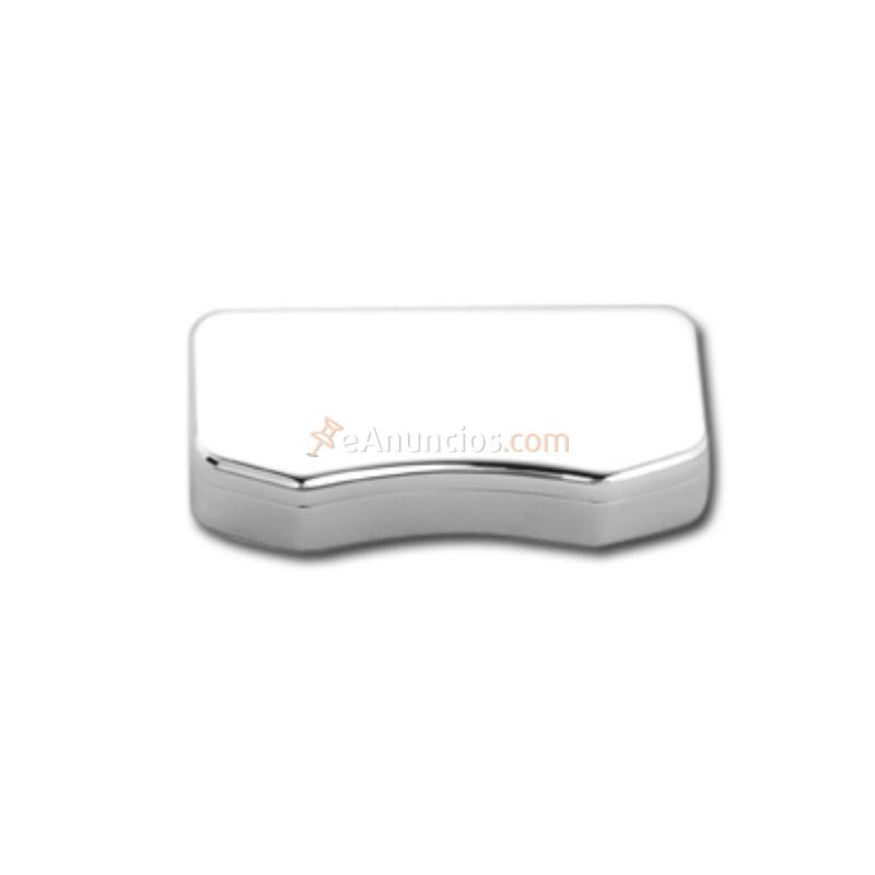 TAPA DE TORRETAS WILD 1 TORNILLOS OCULTOS CROMADO