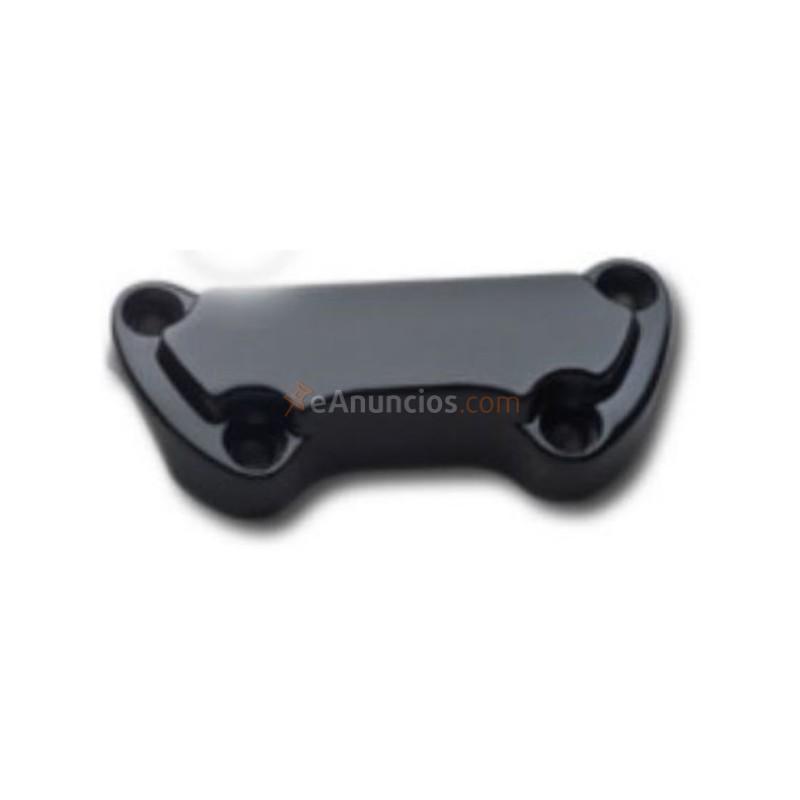 TAPA DE TORRETAS SCALLOPED CUSTOM CHROME NEGRA