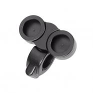 Soporte detail doble t&t negro