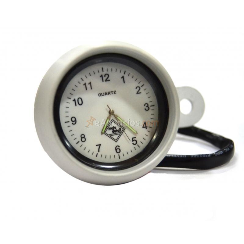 RELOJ ESFERA BLANCA SATINADO (OUTLET)