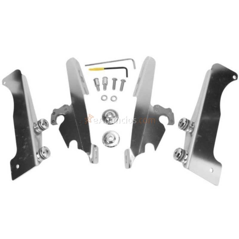 SOPORTE PARABRISAS PULIDO MEMPHIS FATS Y SLIM YAMAHA XV 1900 06-14