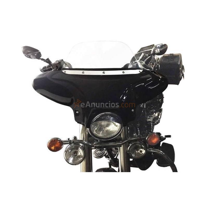 PARABRISAS ABS NEGRO BRILLO KAWASAKI VULCAN VN900 CUSTOM