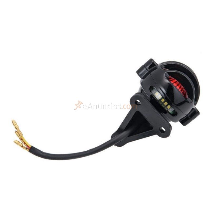 PILOTO TRASERO MOTONE LECTER NEGRO HOMOLOGADO