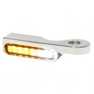 INTERMITENTES DELANTEROS HEINZ BIKES CROMADOS HARLEY DAVIDSON SOFTAIL 96-14