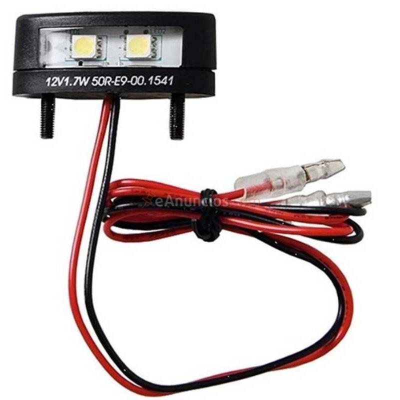 LUZ MATRICULA HOMOLOGADA 2 LED