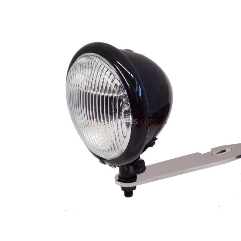 FARO AUXILIAR HOMOLOGADO 4 12 NEGRO BRILLO