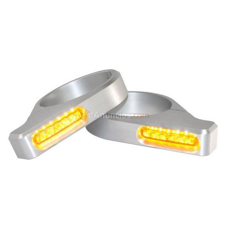 INTERMITENTES LED HEINZ BIKES ZC-LINE CLASSIC ANODIZADOS HORQUILLAS 39-41MM