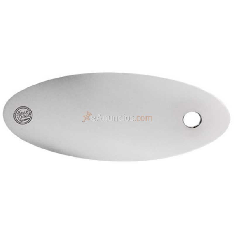 SOPORTE PEGATINA ITV BLACK DUCK CROMADO