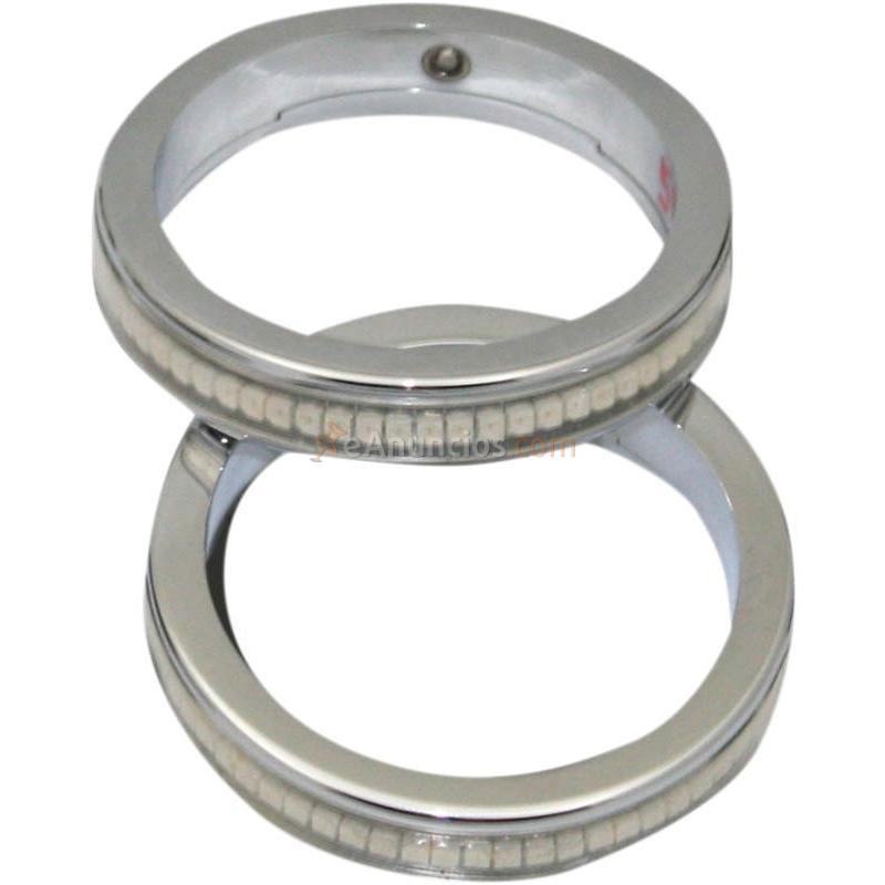 INTERMITENTES LED CIRCULARES CROMADOAHUMADO HORQUILLAS 41MM