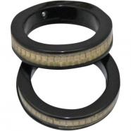 INTERMITENTES LED CIRCULARES NEGROCLARO HORQUILLAS 39MM