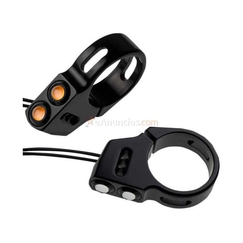 INTERMITENTE LED RAT STYLE NEGRO HORQUILLAS 41MM