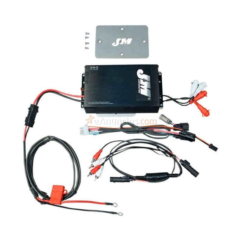 AMPLIFICADOR DE 4 CANALES ROKKER™ 360W PARA HARLEY DAVIDSON ROAD GLIDE 15-16