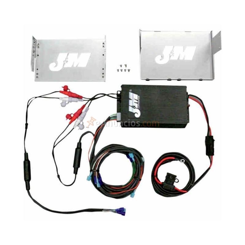 KIT DE SONIDO J&M 4 ALTAVOCES PARA HARLEY DAVIDSON FLHTCUFLHTK 06-13