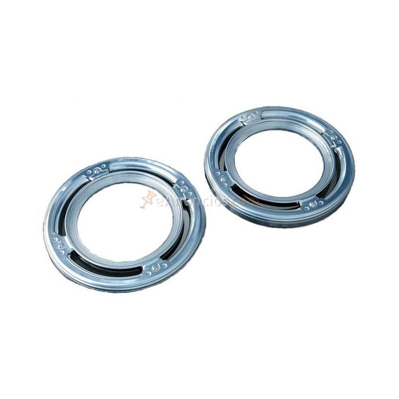 REJILLA CROMADA PARA ALTAVOCES TRASEROS PARA HARLEY DAVIDSON FLHTCU 98-13