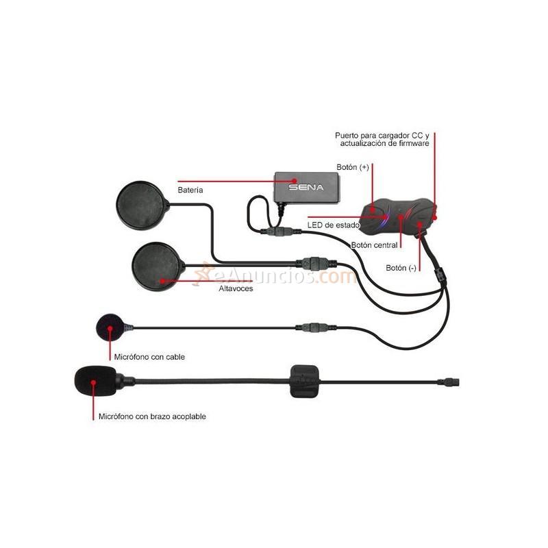 INTERCOMUNICADOR BLUETOOTH SENA 10R
