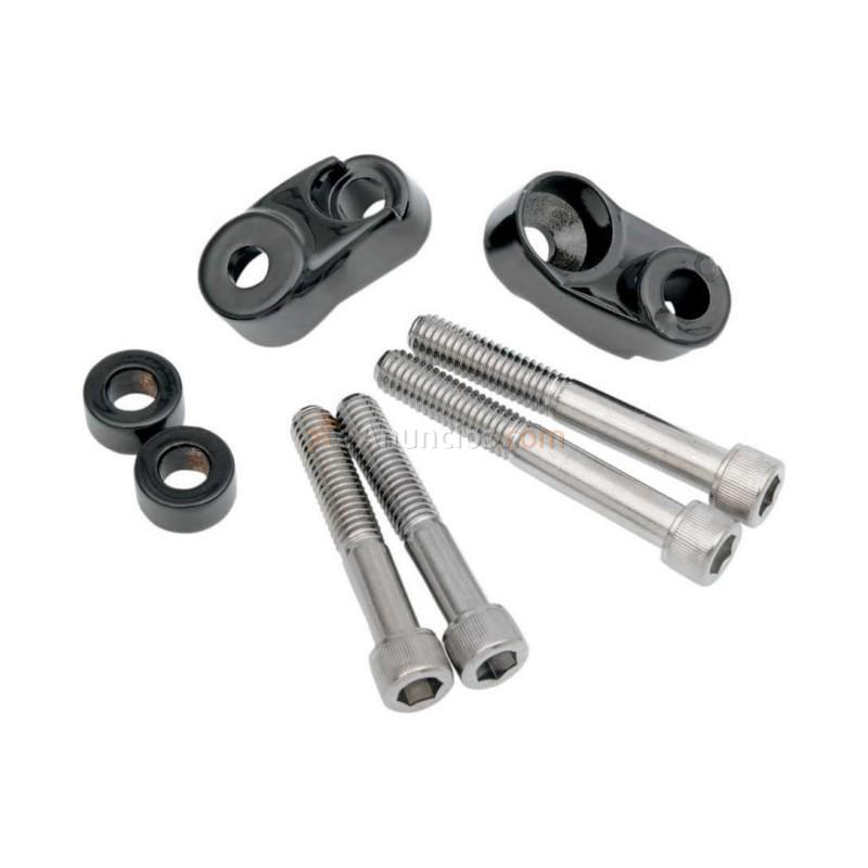 KIT RECOLOCACION NEGRO INTERMITENTES PARA HORQUILLA HARLEY DAVIDSON