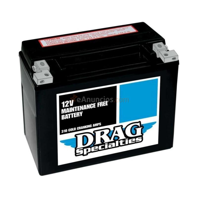 BATERIA DRAG SPECIALTIES AGM SIN MANTENIMIENTO H-D SPORTSTER 86-96