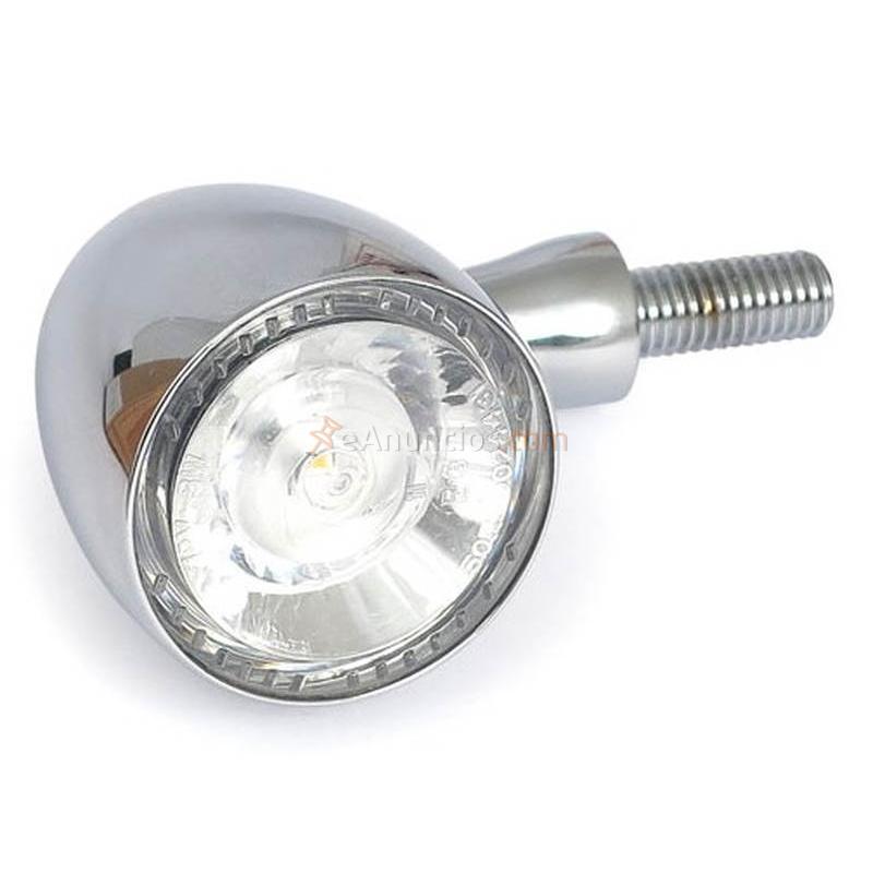 INTERMITENTE LED CROMADO CON LUZ TRASERA KELLERMAN BULLET 1000 DF
