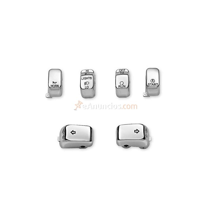 INTERRUPTORES CHROME HARLEY DAVIDSON DYNA 96-UP