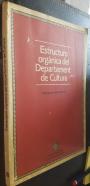 Estructura orgánica del Departament de Cultura. Edició tancada el 300483