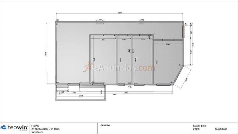 Apartamento en venta en Calle Antonio Moreno, Carabanchel, Madrid