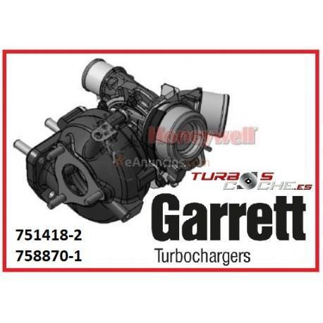 Turbo 751418758870 reconstruido para TOYOTA VERSO S (_P12_) 1.4 D4-D 66Kw90cv 2010-2016
