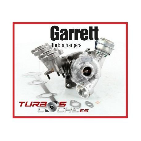 Turbo Garrett 765261 reconstruido para Volkswagen Touran (1T1 y 1T2) 2.0 TDi 140cv a partir 2006